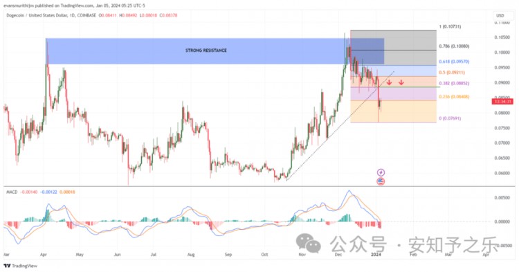 2024年狗狗币 (DOGE) 飙升预测，市场风云涌动，能否冲破9美元壁垒？