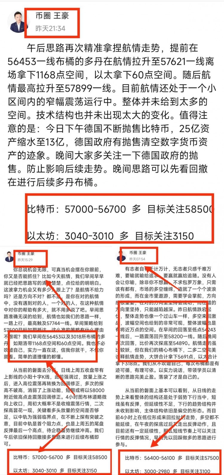 [币圈王豪]日内操作思路以及策略分析给到